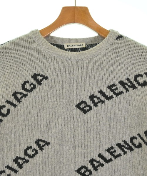BALENCIAGA（バレンシアガ）ニット・セーター グレー サイズ:S メンズ/2200732489014