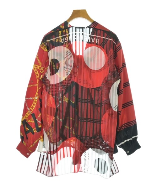 BALENCIAGA（バレンシアガ）ブラウス 赤 サイズ:34(XXS位) レディース/2200732489069
