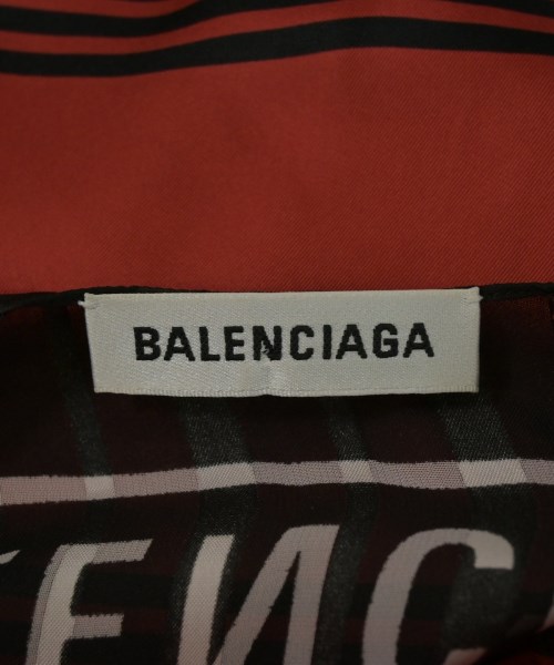 BALENCIAGA（バレンシアガ）ブラウス 赤 サイズ:34(XXS位) レディース/2200732489069