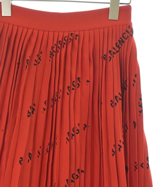BALENCIAGA（バレンシアガ）ロング・マキシ丈スカート 赤 サイズ:XS レディース/2200732489076