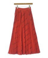 BALENCIAGA（バレンシアガ）ロング・マキシ丈スカート 赤 サイズ:XS レディース/2200732489076