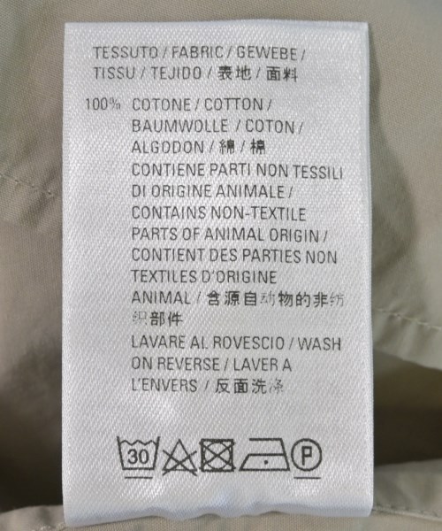 BALENCIAGA（バレンシアガ）カジュアルシャツ ベージュ サイズ:37(XS位) メンズ/2200733284014