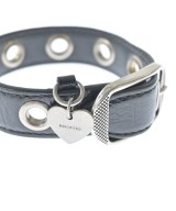 BALENCIAGA（バレンシアガ）ブレスレット・バングル 黒 サイズ:- メンズ/2200735532038