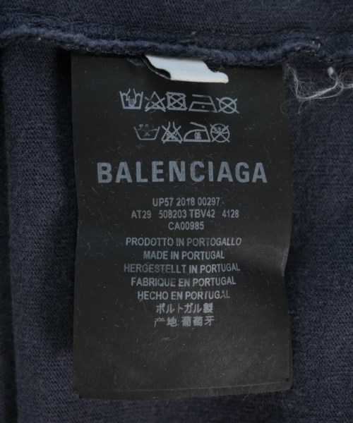 BALENCIAGA（バレンシアガ）Tシャツ・カットソー 紺 サイズ:L メンズ/2200720177299