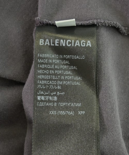 BALENCIAGA（バレンシアガ）Tシャツ・カットソー グレー サイズ:XXS メンズ/2200721092065
