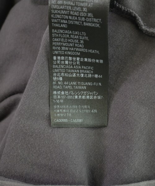 BALENCIAGA（バレンシアガ）Tシャツ・カットソー グレー サイズ:XXS メンズ/2200721092065