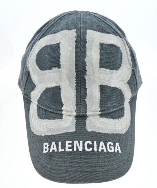 BALENCIAGA（バレンシアガ）キャップ 緑 サイズ:L メンズ/2200721136066