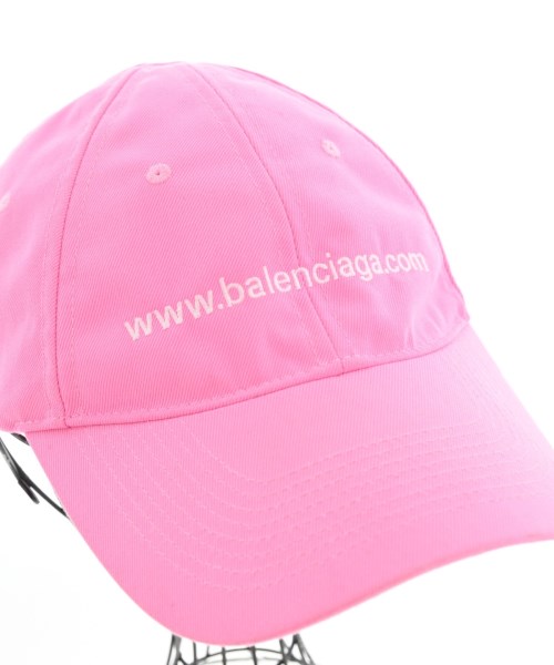BALENCIAGA（バレンシアガ）キャップ ピンク サイズ:59cm メンズ/2200721226033