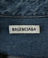 BALENCIAGA（バレンシアガ）シャツワンピース 青 サイズ:34(XXS位) レディース/2200717684045