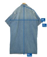 BALENCIAGA（バレンシアガ）シャツワンピース 青 サイズ:34(XXS位) レディース/2200717684045
