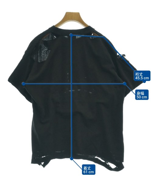 BALENCIAGA（バレンシアガ）Tシャツ・カットソー 黒 サイズ:XS レディース/2200721733074