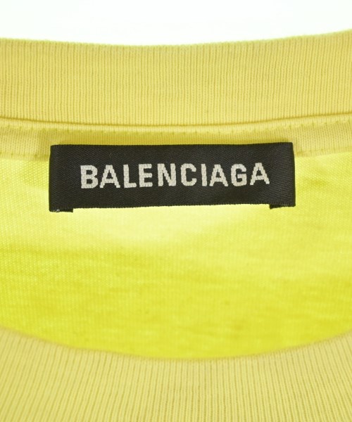 BALENCIAGA（バレンシアガ）Tシャツ・カットソー 黄 サイズ:M メンズ/2200722079010