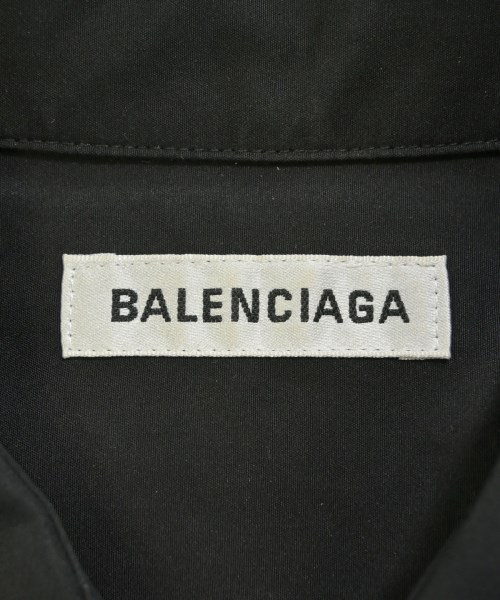 BALENCIAGA（バレンシアガ）カジュアルシャツ 黒 サイズ:36(XS位) レディース/2200721398433