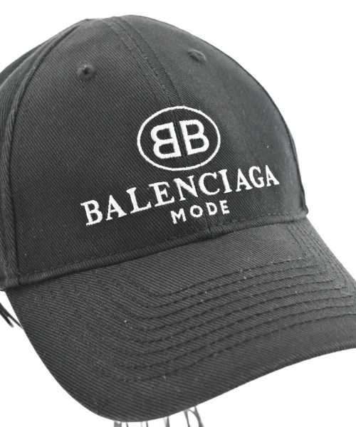 BALENCIAGA（バレンシアガ）キャップ 黒 サイズ:L メンズ/2200722596067
