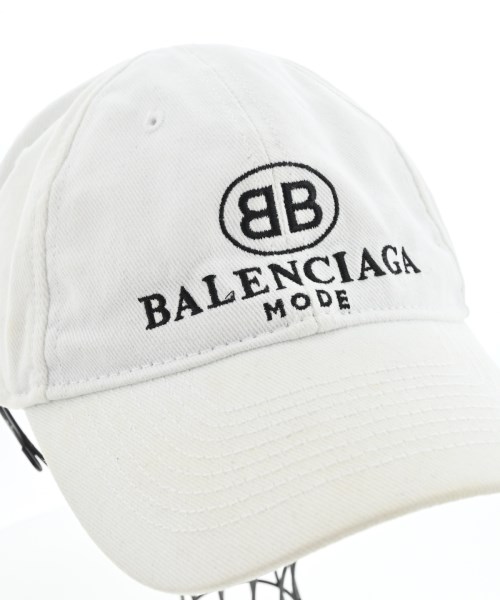 BALENCIAGA（バレンシアガ）キャップ 白 サイズ:L メンズ/2200722596074