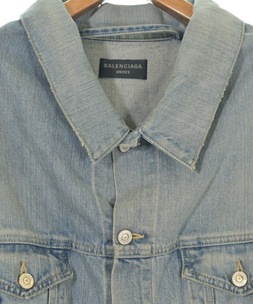 BALENCIAGA（バレンシアガ）デニムジャケット 青 サイズ:XS レディース/2200722599013