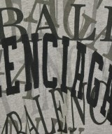 BALENCIAGA（バレンシアガ）Tシャツ・カットソー グレー サイズ:M メンズ/2200722988398