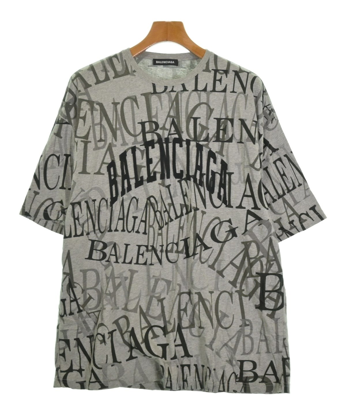 BALENCIAGA（バレンシアガ）Tシャツ・カットソー グレー サイズ:M