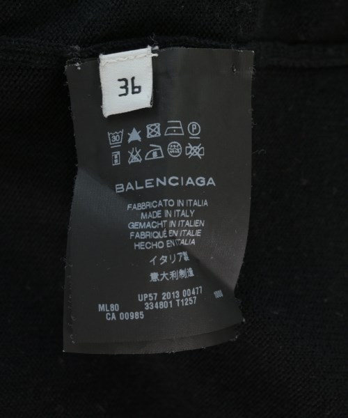 BALENCIAGA（バレンシアガ）ワンピース 黒 サイズ:36(XS位) レディース/2200723266020