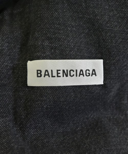 BALENCIAGA（バレンシアガ）デニムジャケット 黒 サイズ:34(XXS位) メンズ/2200723416012