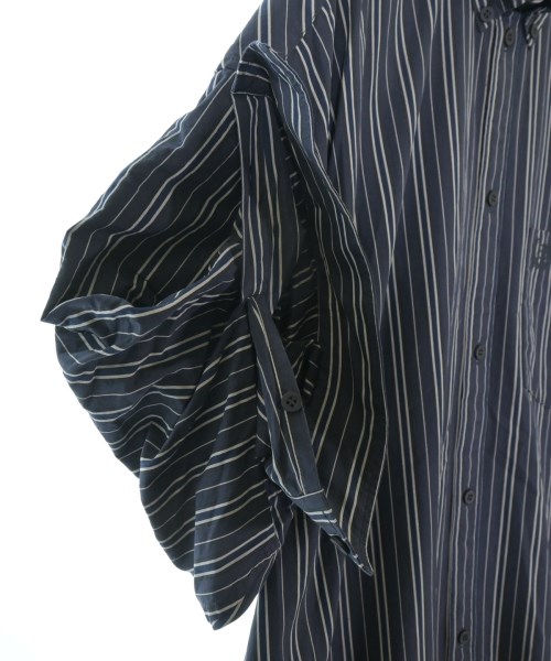BALENCIAGA（バレンシアガ）シャツワンピース 紺 サイズ:34(XXS位) レディース/2200718703110