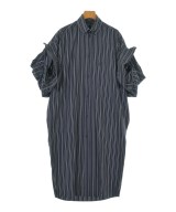 BALENCIAGA（バレンシアガ）シャツワンピース 紺 サイズ:34(XXS位) レディース/2200718703110