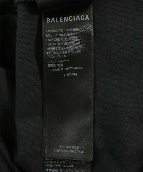 BALENCIAGA（バレンシアガ）Tシャツ・カットソー 黒 サイズ:L メンズ/2200724089017