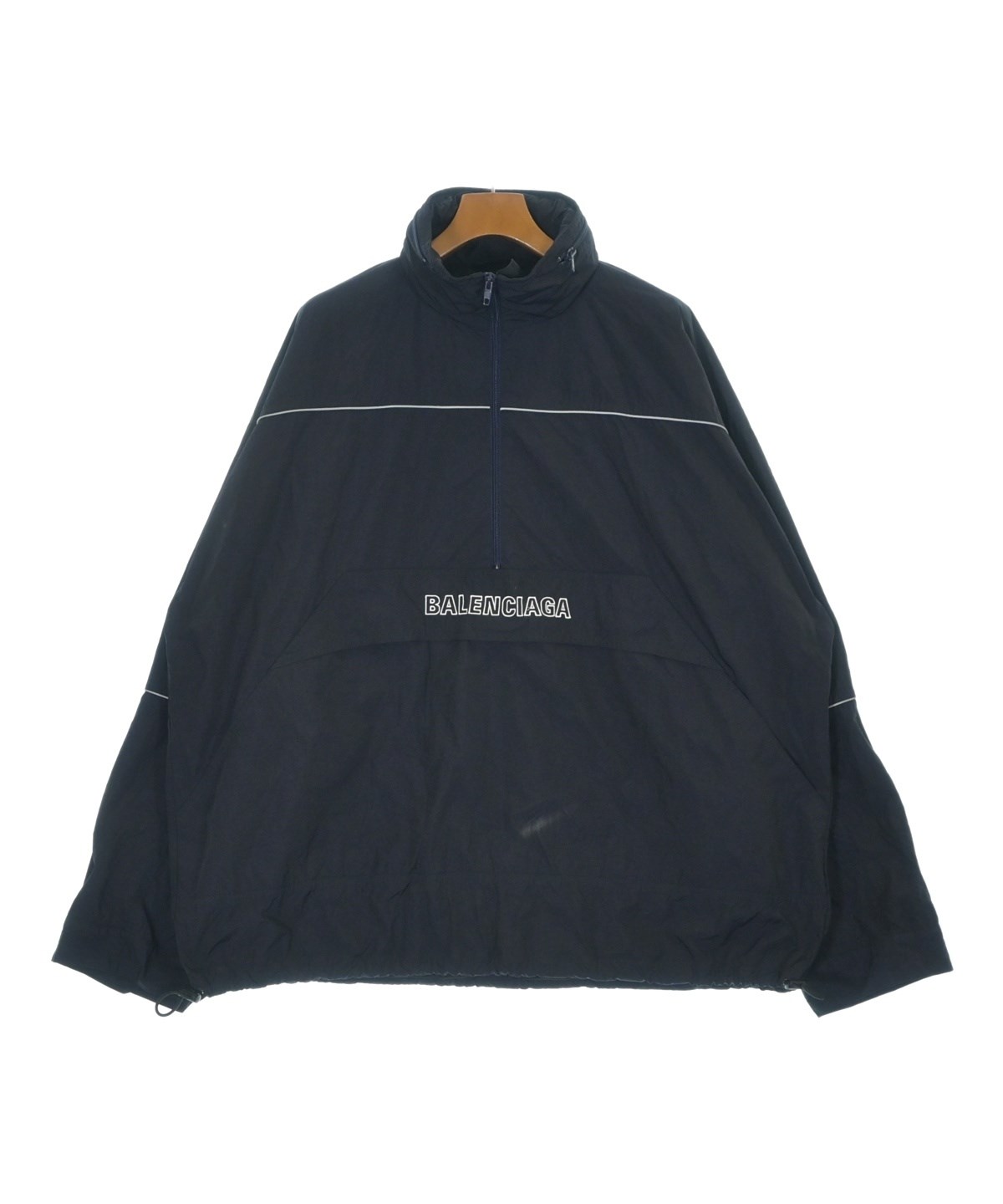 BALENCIAGA（バレンシアガ）ブルゾン 紺 サイズ:50(XL位) メンズ