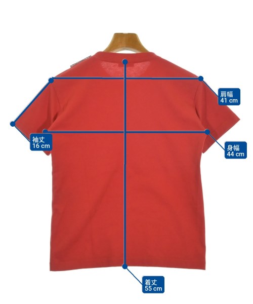 BALENCIAGA（バレンシアガ）Tシャツ・カットソー 赤 サイズ:S レディース/2200724899043