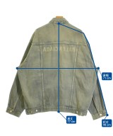 BALENCIAGA（バレンシアガ）デニムジャケット 青 サイズ:L メンズ/2200724985098