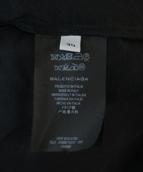 BALENCIAGA（バレンシアガ）カジュアルシャツ 黒 サイズ:34(XS位) レディース/2200725023027