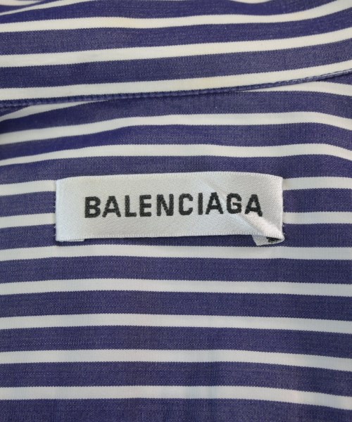 BALENCIAGA（バレンシアガ）カジュアルシャツ 紺 サイズ:38(S位) レディース/2200725451028