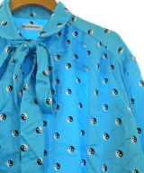 BALENCIAGA（バレンシアガ）ブラウス 青 サイズ:36(XS位) レディース/2200725234010