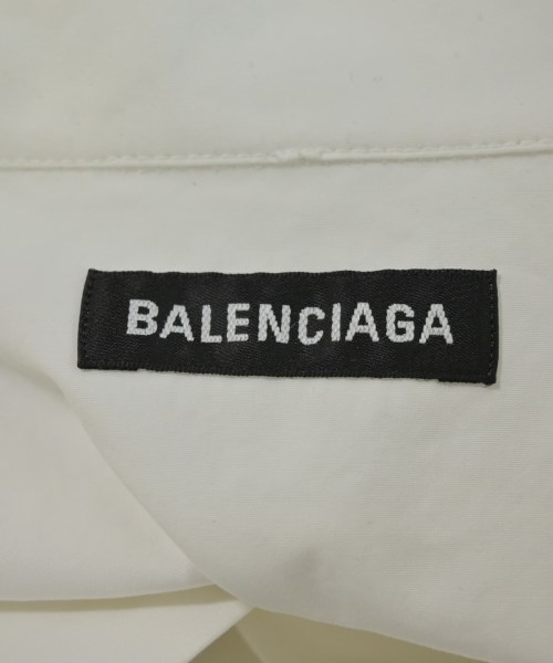 BALENCIAGA（バレンシアガ）カジュアルシャツ 白 サイズ:38(S位) メンズ/2200727294043