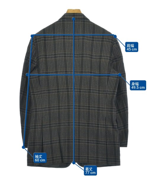 BALENCIAGA（バレンシアガ）テーラードジャケット グレー サイズ:-(S位) メンズ/2200727314017