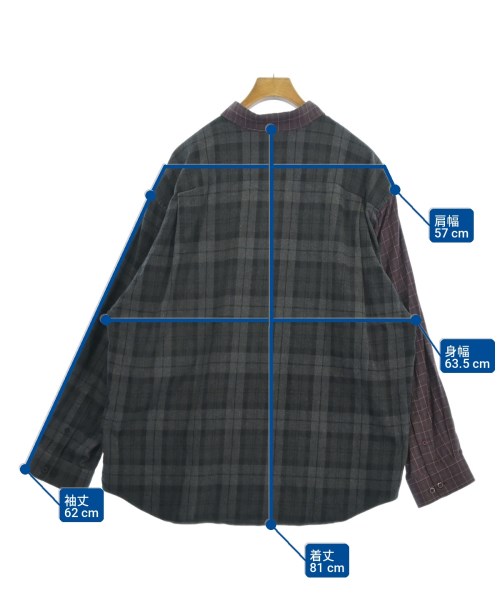BALENCIAGA（バレンシアガ）カジュアルシャツ 赤 サイズ:39(M位) メンズ/2200727823083