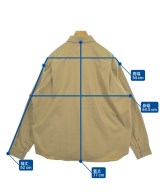 BALENCIAGA（バレンシアガ）カジュアルシャツ ベージュ サイズ:38(S位) メンズ/2200727823090