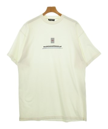 BALENCIAGA（バレンシアガ）Tシャツ・カットソー 白 サイズ:L メンズ