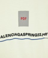 BALENCIAGA（バレンシアガ）Tシャツ・カットソー 白 サイズ:L メンズ/2200727823267