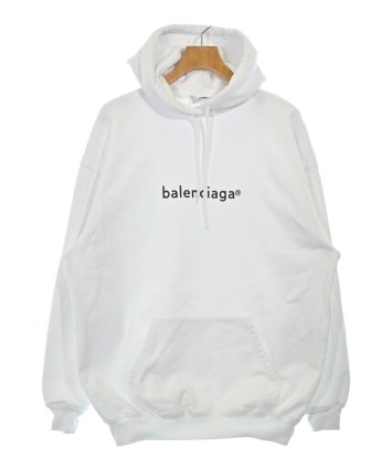 BALENCIAGA（バレンシアガ）パーカー 白 サイズ:M メンズ