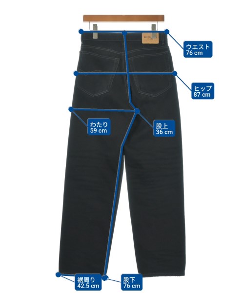 BALENCIAGA（バレンシアガ）デニムパンツ 黒 サイズ:XXS メンズ/2200728350038