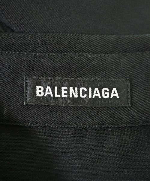 BALENCIAGA（バレンシアガ）カジュアルシャツ 黒 サイズ:39(S位) メンズ/2200682334044