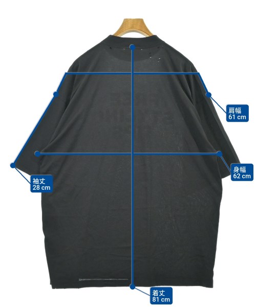 BALENCIAGA（バレンシアガ）Tシャツ・カットソー 黒 サイズ:S メンズ/2200679518174
