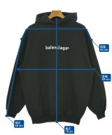 BALENCIAGA（バレンシアガ）パーカー 黒 サイズ:XS メンズ/2200682928021