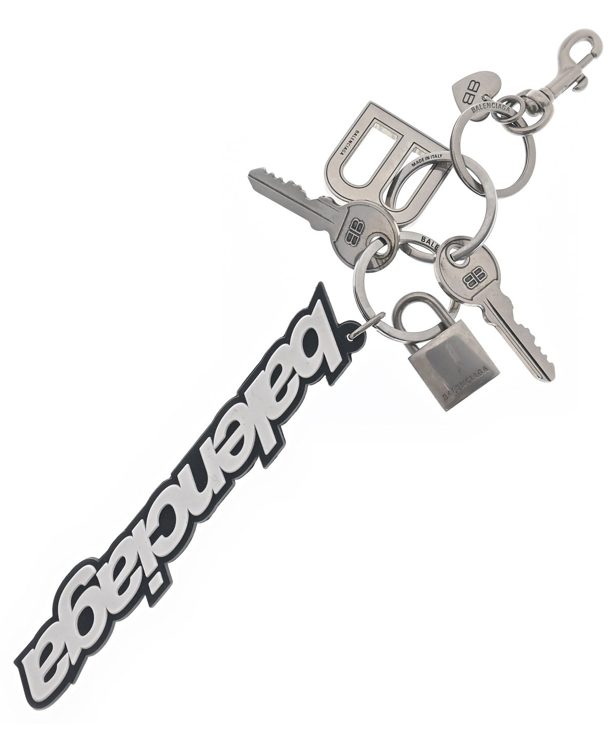 BALENCIAGA（バレンシアガ）チャーム シルバー サイズ:- レディース