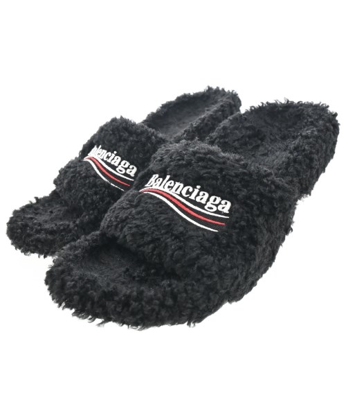 BALENCIAGA(バレンシアガ)サンダル 黒 サイズ:EU39(25.5cm位)/2200684306087