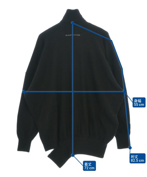 BALENCIAGA（バレンシアガ）ニット・セーター 黒 サイズ:34(XLL位) レディース/2200684458038