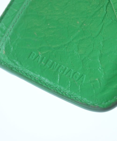 BALENCIAGA（バレンシアガ）財布・コインケース 緑 サイズ:- メンズ/2200684464015
