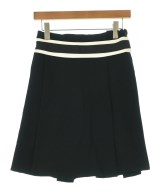 BALENCIAGA（バレンシアガ）ひざ丈スカート 黒 サイズ:34(XXS位) レディース/2200685004012