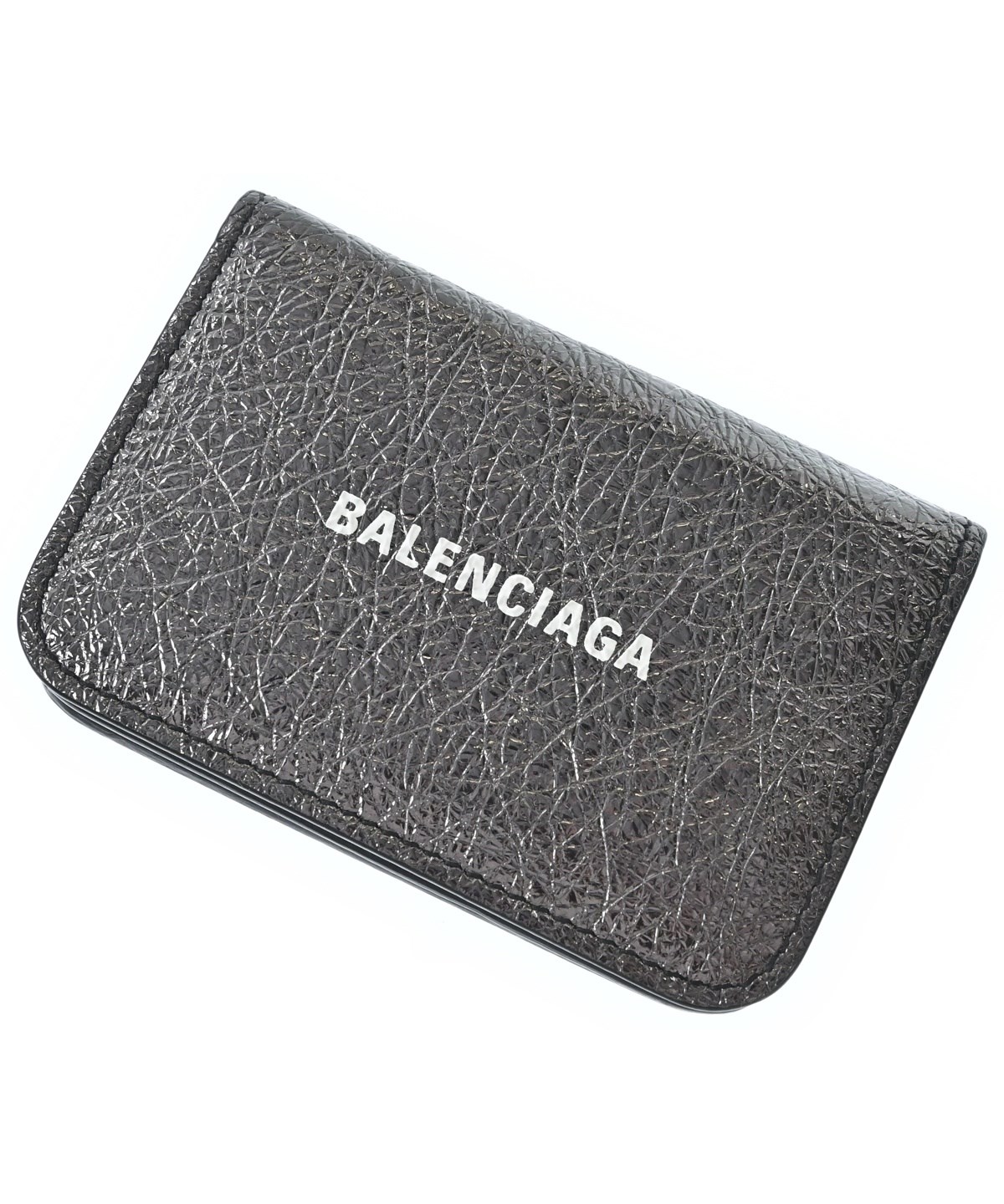 バレンシアガ　カードケース　中古 BALENCIAGA（バレンシアガ）カードケース 黒 サイズ:- レディース
